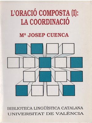 cover image of L'oració composta (I)